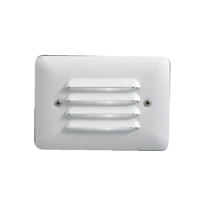 LED Louvered Mini Step - 15782WHT27R