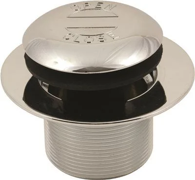 Proplus Toe Touch Stop Kit 1-3/8 In. Chrome Plated