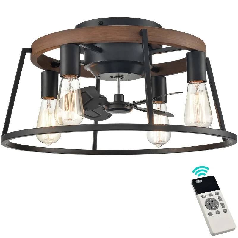 Industrial Lighting for Automotive Manufacturing PlantsFarmhouse Caged Ceiling Fans with Lights Remote Control Industrial Lighting for Automotive Manufacturing PlantsFarmhouse Caged Ceiling Fans with Lights Remote Control