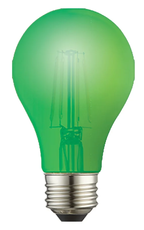 Industrial Lighting for Pharmaceutical ManufacturingLED Color A19 Lamp Green - 4.2", 8W Industrial Lighting for Pharmaceutical ManufacturingLED Color A19 Lamp Green - 4.2", 8W