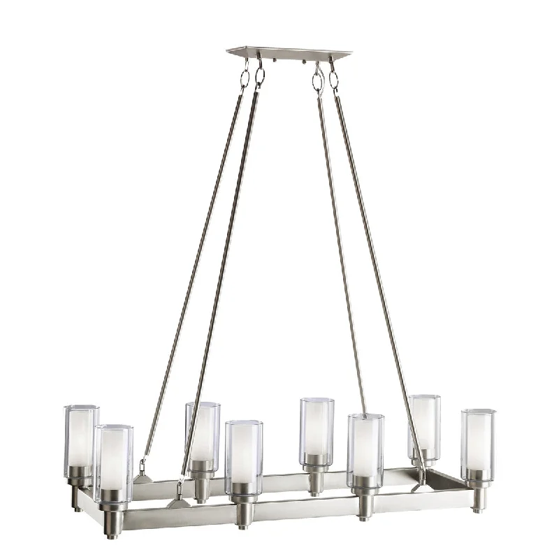 Circolo - Linear Chandelier 8Lt - 2943NI