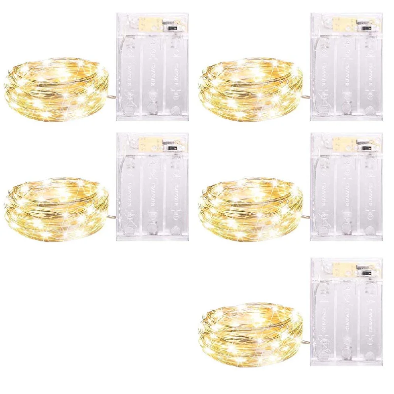 String Lights for Restaurant Outdoor SeatingFairy Lights, AA Battery Operated