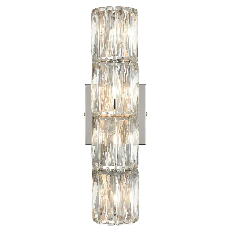 Waterproof Industrial Lighting for Wet AreasChrome Crystal Wall Sconce Modern 4-Light Bathroom Vanity Light Fixture Waterproof Industrial Lighting for Wet AreasChrome Crystal Wall Sconce Modern 4-Light Bathroom Vanity Light Fixture