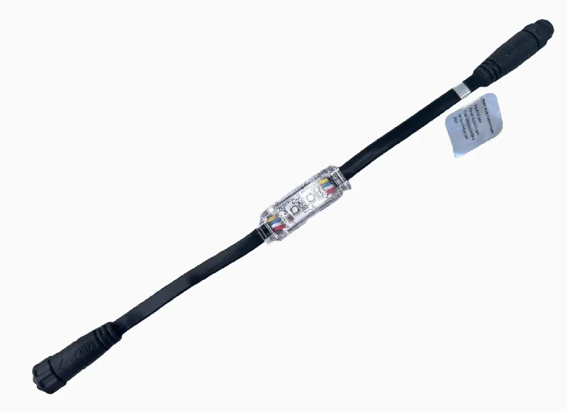 String Lights for Outdoor Dining Areasy.) Minleon Permanent Lighting RGB: Pebble Lights 4 pin (12 inch spacing)