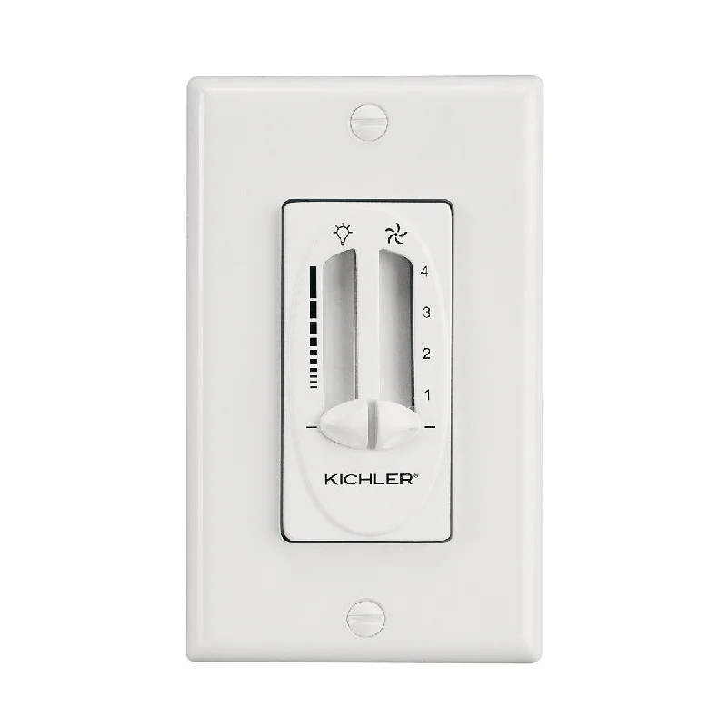 Fan 4 Speed-Light Dimmer - 337010WH