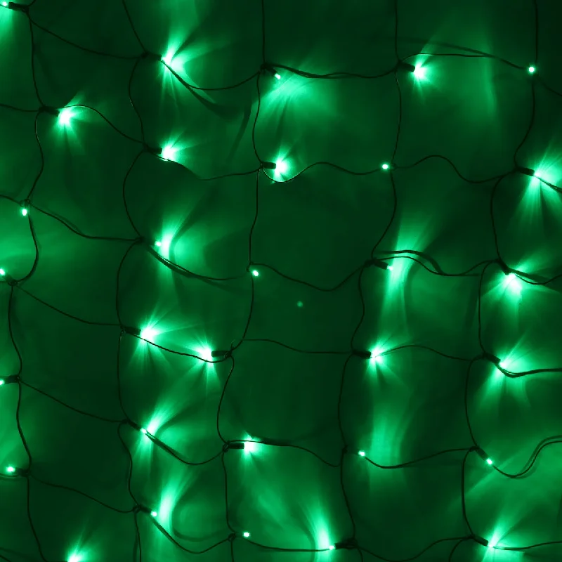 String Lights for Restaurant Outdoor Seating100-light 5mm Green LED Net Lights, Green Wire String Lights for Restaurant Outdoor Seating100-light 5mm Green LED Net Lights, Green Wire