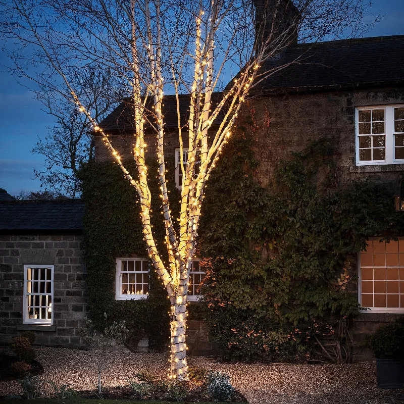 String Lights for Outdoor Dining AreasPro Connect 15m 150 Warm White Connectable String Lights Black Cable