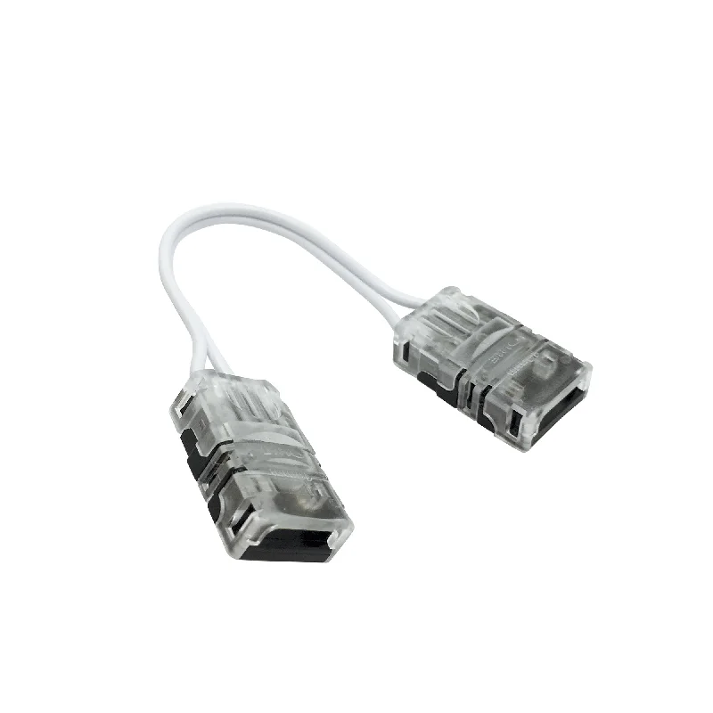 LED String Lights with Warm White GlowNora Lighting NATLCD-206 6" Interconnection Cable For NUTP12 Comfort Dim Tape Light - White LED String Lights with Warm White GlowNora Lighting NATLCD-206 6" Interconnection Cable For NUTP12 Comfort Dim Tape Light - White