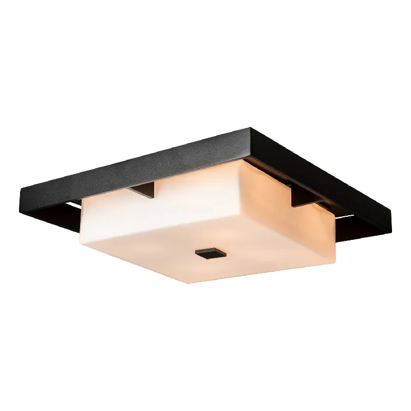 Industrial Task Lighting for Precision WorkstationsShadow Box Four Light Outdoor Flush Mount Industrial Task Lighting for Precision WorkstationsShadow Box Four Light Outdoor Flush Mount