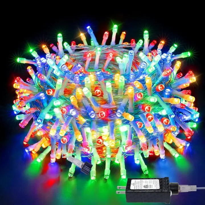 String Lights with Edison Bulbs for Rustic AmbianceOllny 200 LED 60ft Multicolor Connectable String Lights (IP44 Waterproof, Plug in, 8 Modes) String Lights with Edison Bulbs for Rustic AmbianceOllny 200 LED 60ft Multicolor Connectable String Lights (IP44 Waterproof, Plug in, 8 Modes)