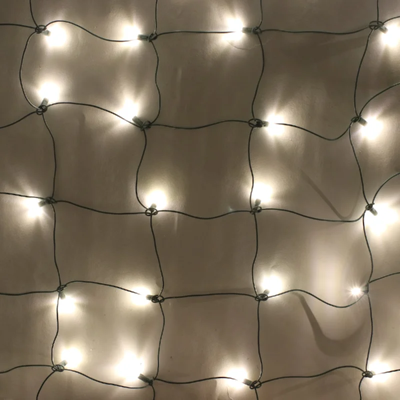String Lights for Hotel Courtyard Lighting100-light Warm White 5mm LED Net Lights, White Wire String Lights for Hotel Courtyard Lighting100-light Warm White 5mm LED Net Lights, White Wire