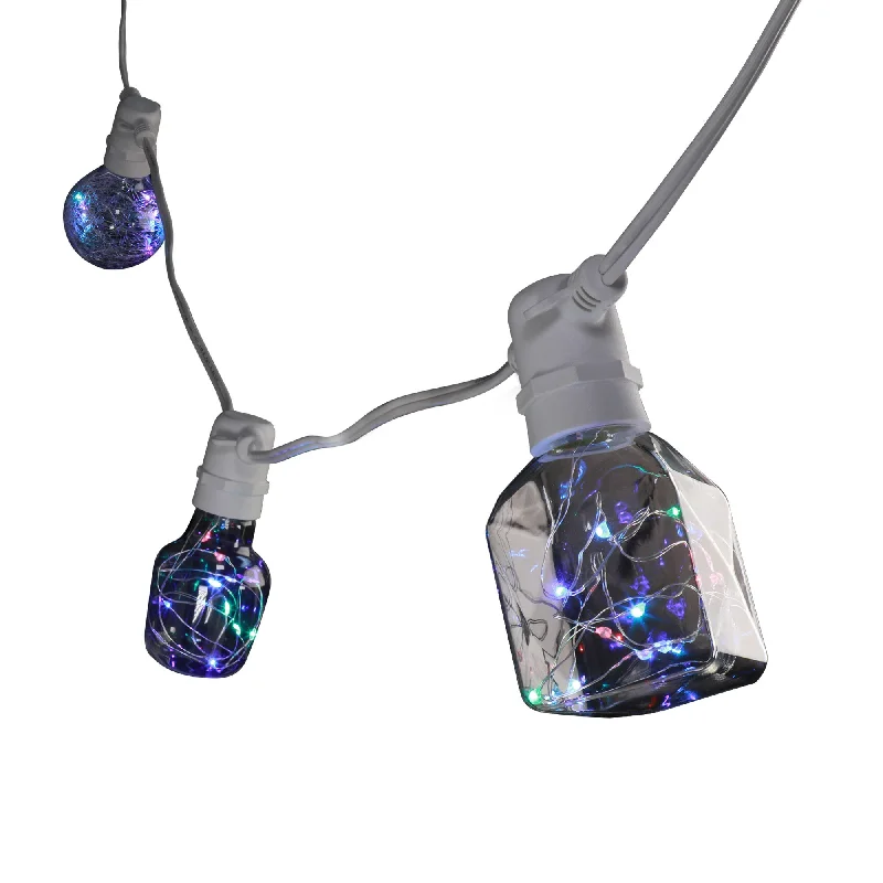 String Lights for Outdoor Dining Areas10 ft. 5 Socket White String Light Strand Without Bulbs String Lights for Outdoor Dining Areas10 ft. 5 Socket White String Light Strand Without Bulbs