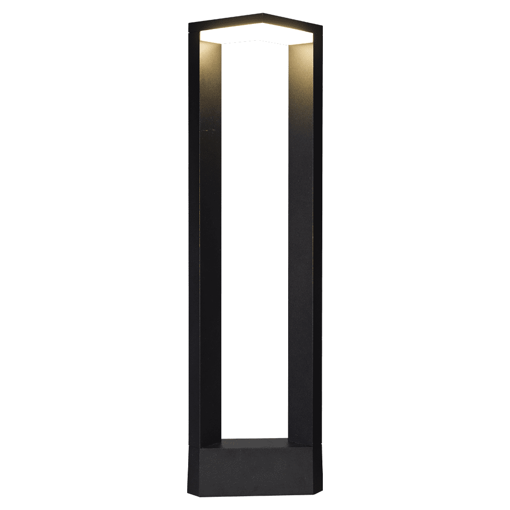 String Lights for Balcony DecorationABBA 8W LED Path Light - 3000K, Black Finish