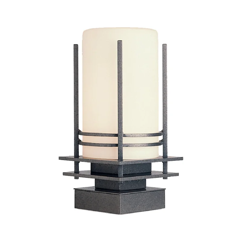 Low - Bay Industrial Lighting Fixtures for Small FactoriesBanded One Light Outdoor Pier Mount Low - Bay Industrial Lighting Fixtures for Small FactoriesBanded One Light Outdoor Pier Mount