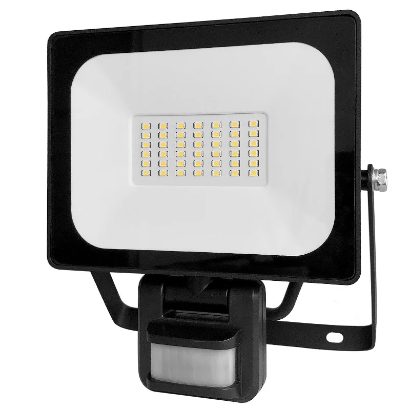 Industrial Area Lighting for Large Open SpacesBaxter 30W DIY LED Flood Light with PIR Sensor Industrial Area Lighting for Large Open SpacesBaxter 30W DIY LED Flood Light with PIR Sensor