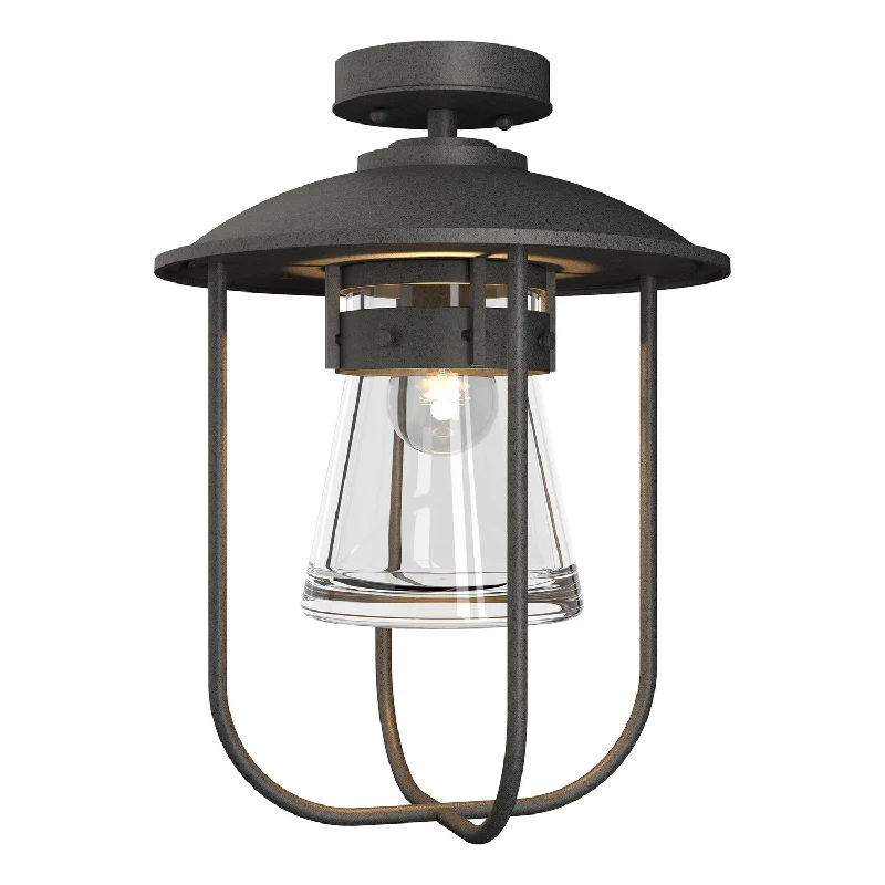 Low - Bay Industrial Lighting Fixtures for Small FactoriesErlenmeyer One Light Outdoor Semi-Flush Mount Low - Bay Industrial Lighting Fixtures for Small FactoriesErlenmeyer One Light Outdoor Semi-Flush Mount