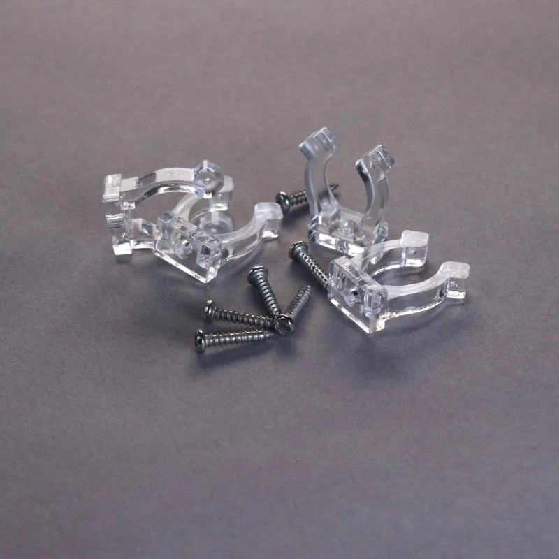 String Lights for Restaurant Outdoor Seating1/2" Rope Light Mounting Clip 10 count