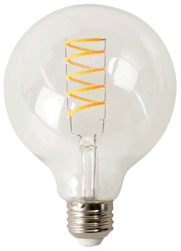 Industrial Lighting for Textile MillsLED Antique Spiral Filament G30 Lamp - 5.6", 5W, 18K Industrial Lighting for Textile MillsLED Antique Spiral Filament G30 Lamp - 5.6", 5W, 18K