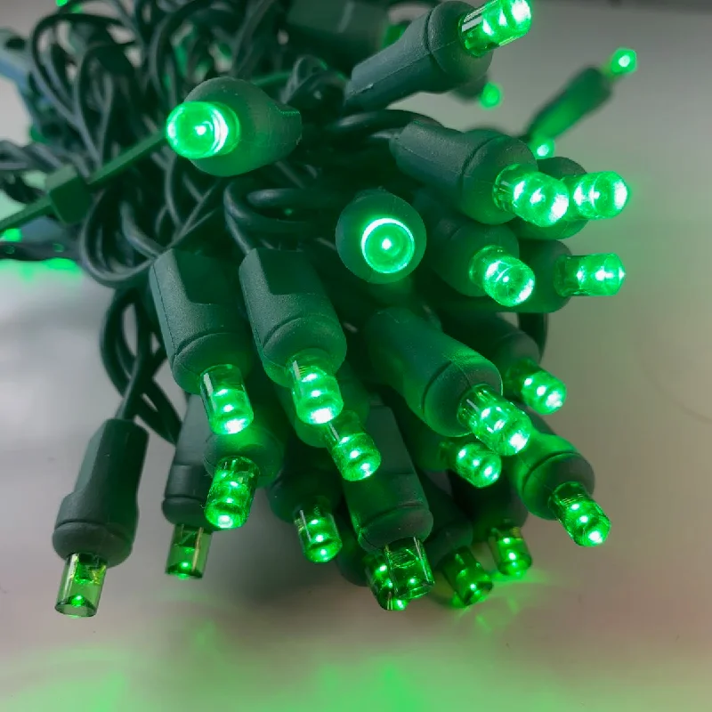 String Lights for Camping Trips50-light 5mm Green LED Christmas Lights, Green Wire 6" Spacing String Lights for Camping Trips50-light 5mm Green LED Christmas Lights, Green Wire 6" Spacing