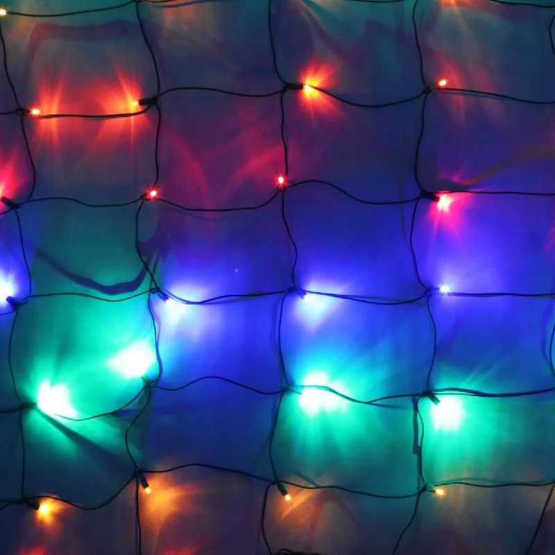 String Lights for Wedding Receptions100-light Multicolor 5mm LED Net Lights, Green Wire String Lights for Wedding Receptions100-light Multicolor 5mm LED Net Lights, Green Wire