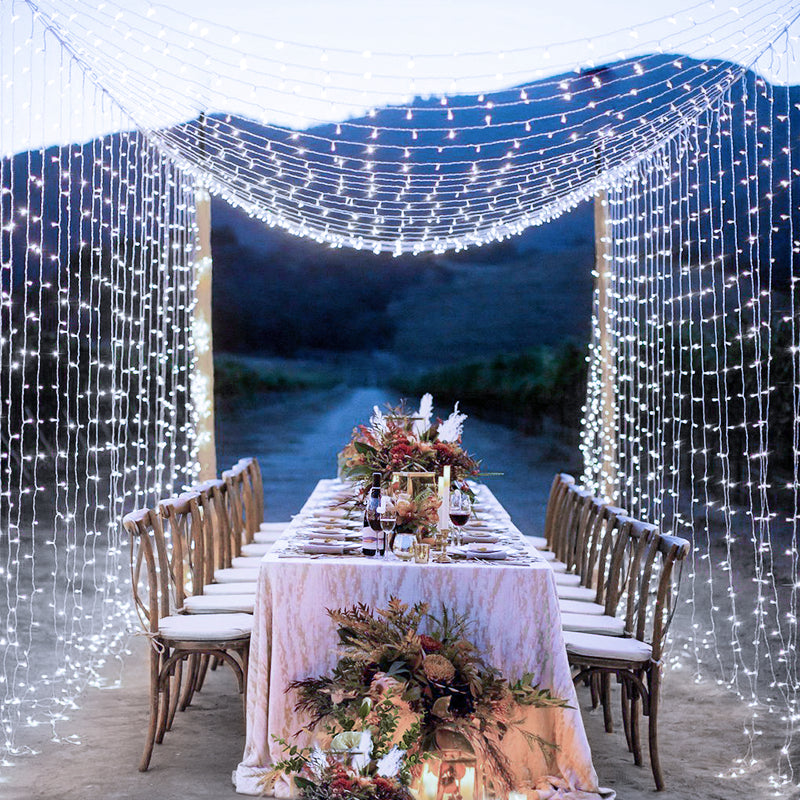 LED String Lights with Warm White GlowOllny 800 LED 262ft Cool White String Lights (Clear Cable, Plug in, 8 Modes, IP44 Waterproof) LED String Lights with Warm White GlowOllny 800 LED 262ft Cool White String Lights (Clear Cable, Plug in, 8 Modes, IP44 Waterproof)