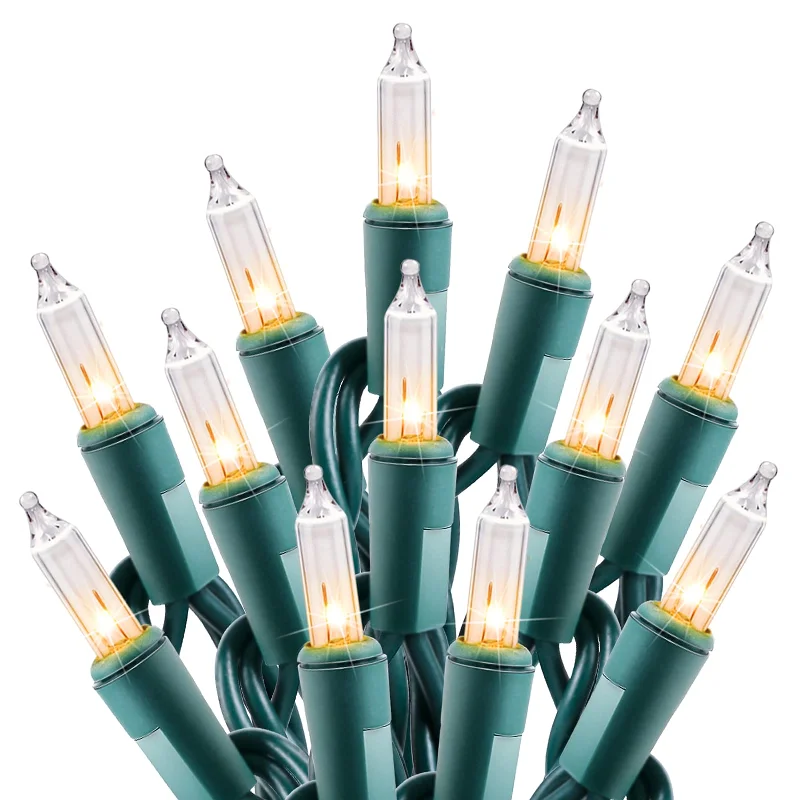 Twinkling String Lights for a Magical AtmosphereMini Lights, Incandescent Bulbs on Green Wire Twinkling String Lights for a Magical AtmosphereMini Lights, Incandescent Bulbs on Green Wire