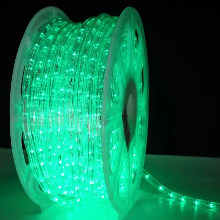 Solar - Powered String Lights for Energy - Saving Backyards1/2" Green LED Rope Lights Solar - Powered String Lights for Energy - Saving Backyards1/2" Green LED Rope Lights