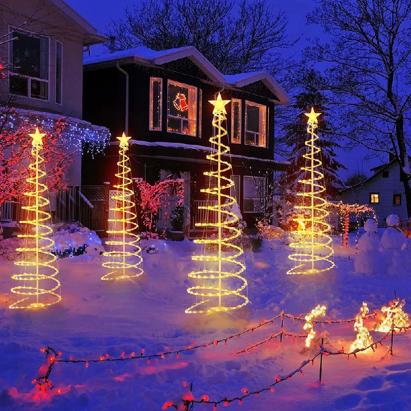 Fairy String Lights for Bedroom DecorChristmas Spiral Tree Lights, Incandescent Bulbs, 6 Feet Fairy String Lights for Bedroom DecorChristmas Spiral Tree Lights, Incandescent Bulbs, 6 Feet