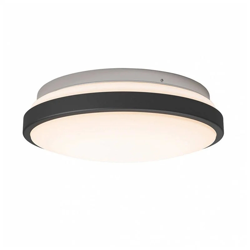 Industrial Task Lighting for Precision WorkstationsFM-ORC-BL Orion 1-lt 12" LED Flush Mount, CCT Industrial Task Lighting for Precision WorkstationsFM-ORC-BL Orion 1-lt 12" LED Flush Mount, CCT