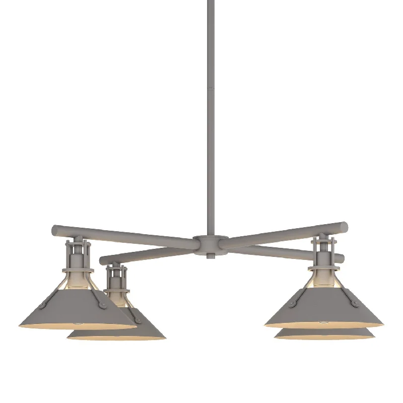 Industrial Area Lighting for Large Open SpacesHenry Four Light Outdoor Pendant