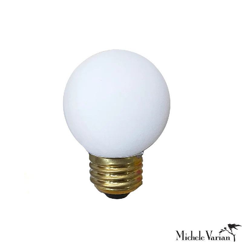 Industrial Emergency Lighting for Safety in FactoriesLED Bulb | E26 Base | G16 Matte White | 4W | 2700k Industrial Emergency Lighting for Safety in FactoriesLED Bulb | E26 Base | G16 Matte White | 4W | 2700k