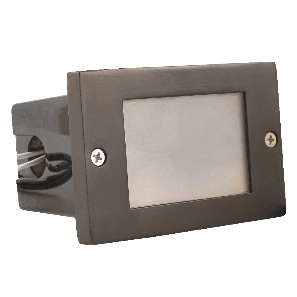 Waterproof String Lights for Patio DecorABBA 12V Brass Recessed LED Step Light - Multiple Finishes