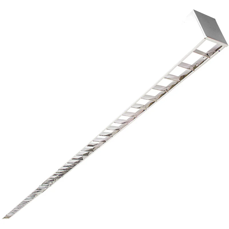 Dimmable Industrial Lighting for Ambiance ControlSCX 8FT LED Linear Lights, CCT, Louver Lens Dimmable Industrial Lighting for Ambiance ControlSCX 8FT LED Linear Lights, CCT, Louver Lens