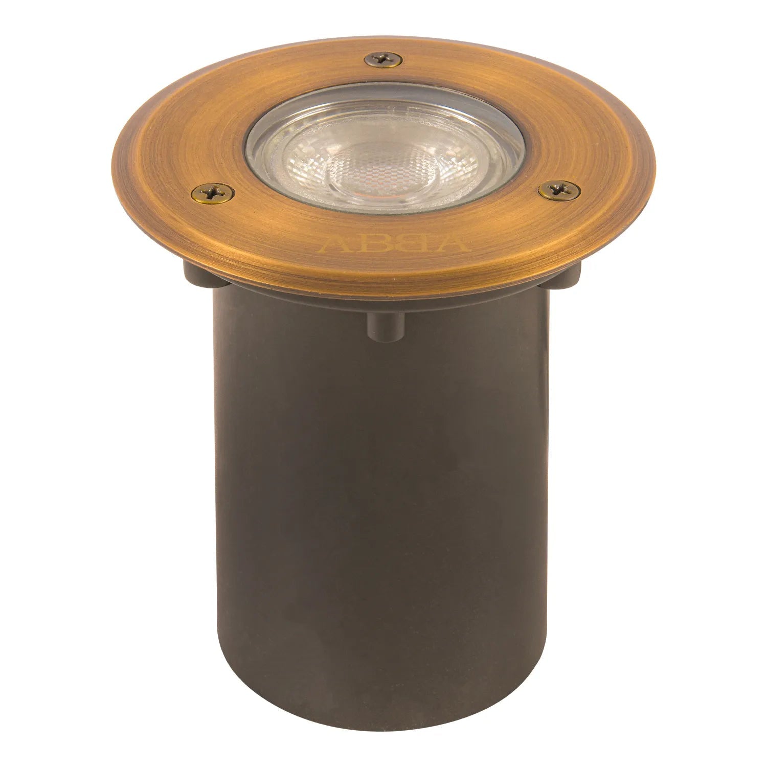 String Lights for Nursery Room DecorABBA 12V Cast Brass Tri Round LED Well Light