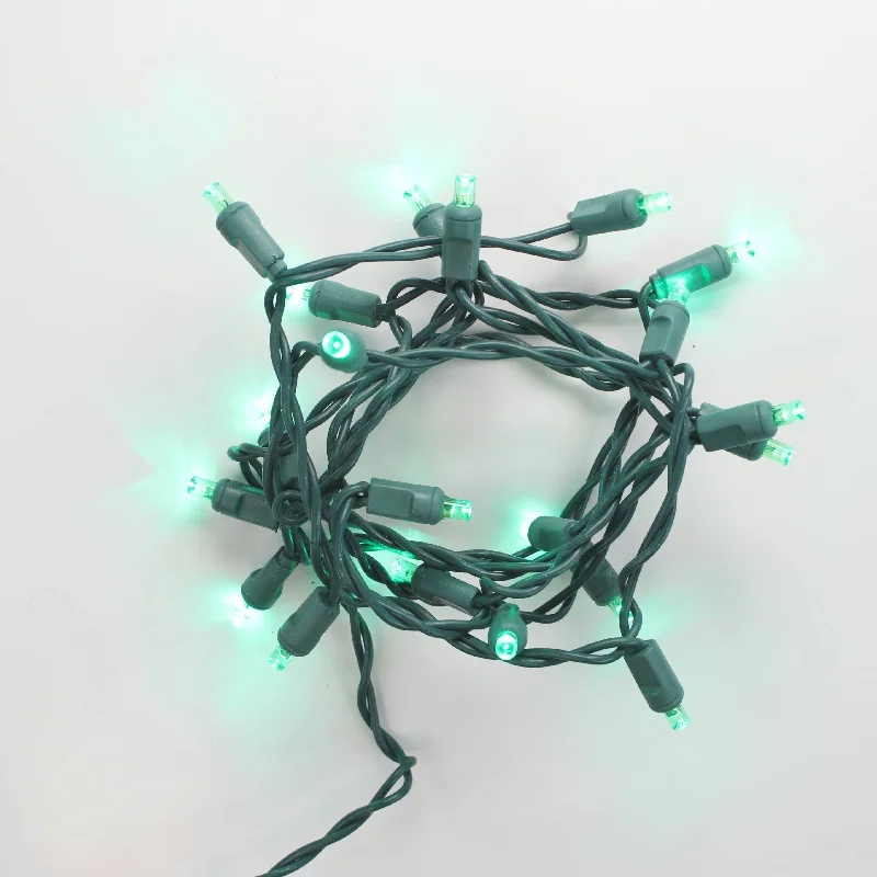 Solar - Powered String Lights for Energy - Saving Backyards20-light Green LED Craft Lights, Green Wire Solar - Powered String Lights for Energy - Saving Backyards20-light Green LED Craft Lights, Green Wire
