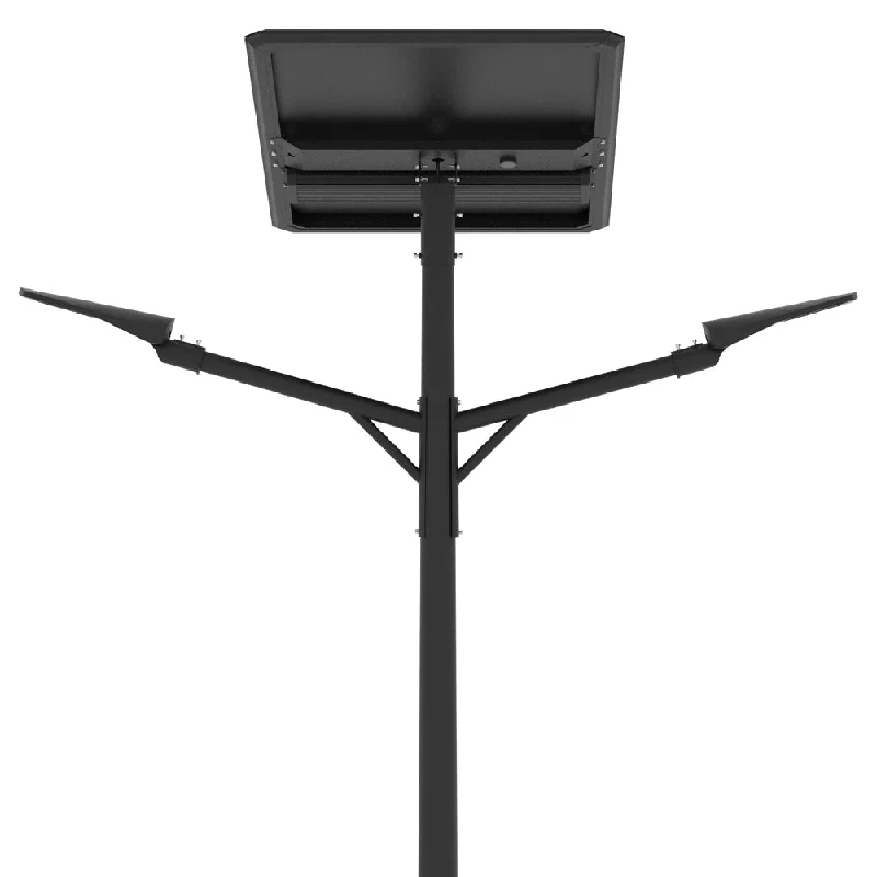 Explosion - Proof Industrial Lighting for Hazardous LocationsNATRON | Solar LED Street Light | 2X50 Watt | 2x9800 Lumens | 3000K-6000K | Parking Lot Light | Solar All in One Pro Street Light | 5 Years Warranty
