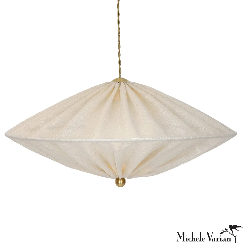 Industrial Task Lighting for Precision WorkstationsLinen Diamond Pendant Light Sand Large Industrial Task Lighting for Precision WorkstationsLinen Diamond Pendant Light Sand Large