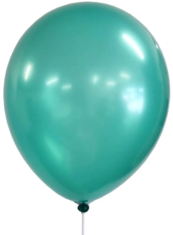 Green 30cm Pack of 10 Solid Colour Latex Balloons