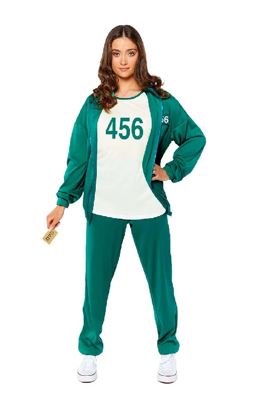 Adult Squid Game Player 456 Costume