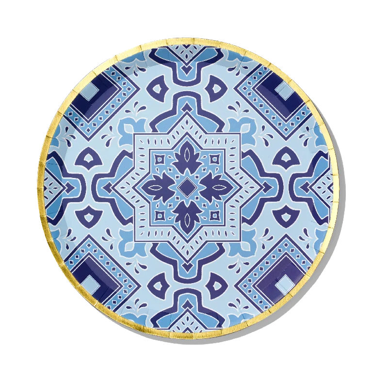 Amalfi Blues Large Plates (10 per pack)