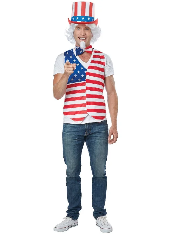 American Patriot Mens July 4th Costume