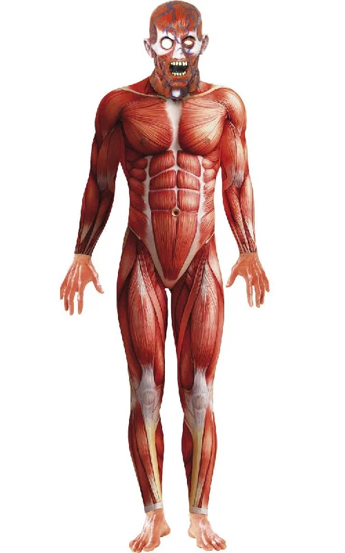 Anatomy Man Mens Halloween Morphsuit Costume