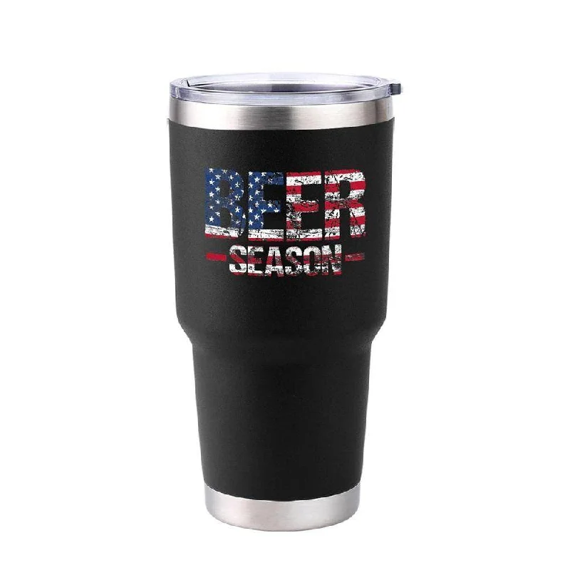 Beer Season 30oz Tumbler - Black