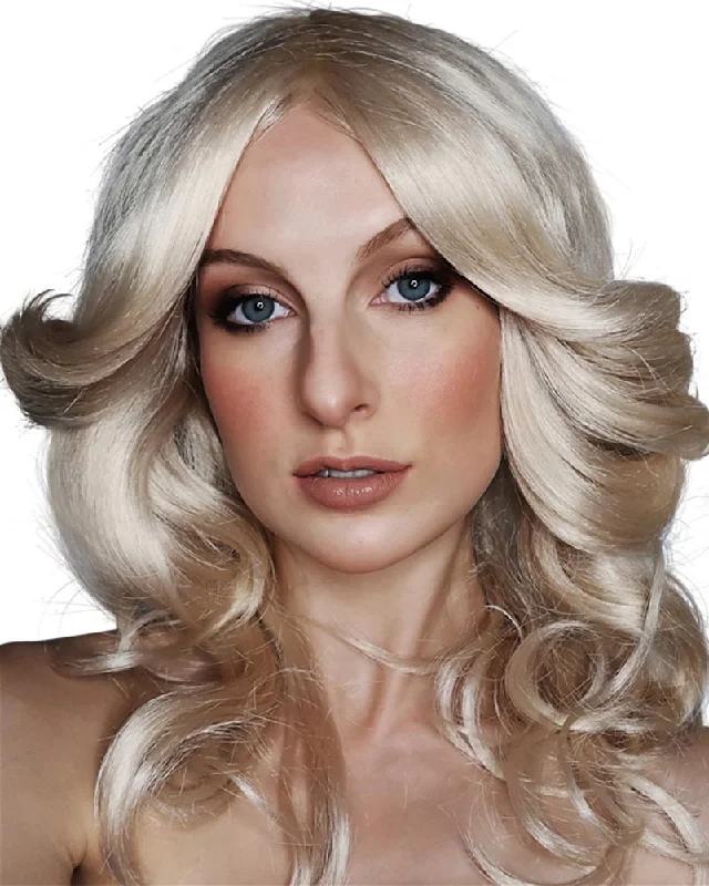 Blonde Farrah Flick 70s Wig