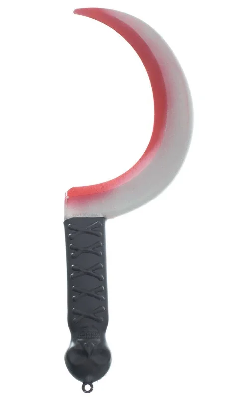 Blood Stained Sickle Novelty Halloween Weapon