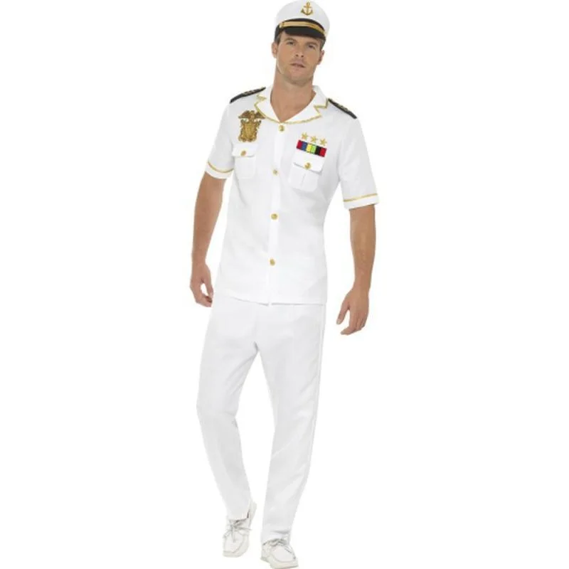 Captain Costume , White