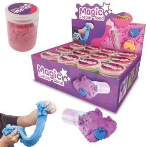 Children's 110g Magic Cotton Sand Tub with Plastic Mould