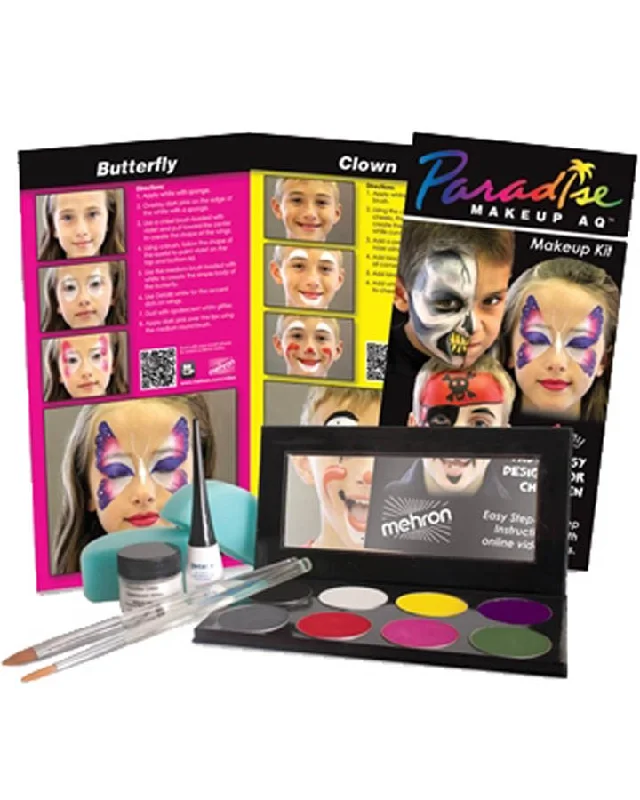 Halloween Childrens Premium Face Painting Kit