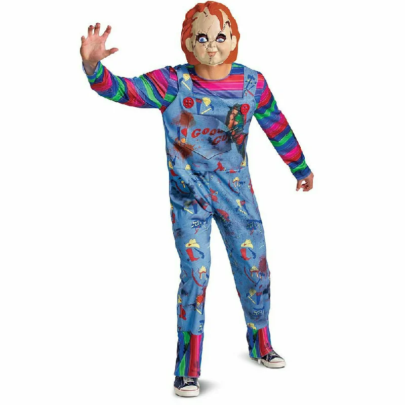 Mens Chucky Deluxe Adult Costume