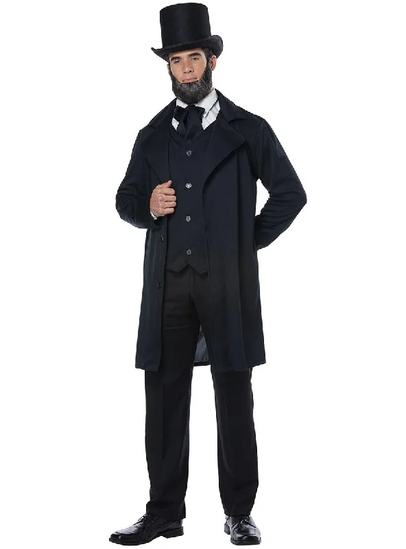 Abraham Lincoln or Frederick Douglass Mens Colonial Costume